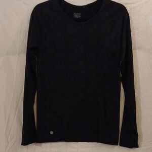 Athleta Black Long Sleeve Tee